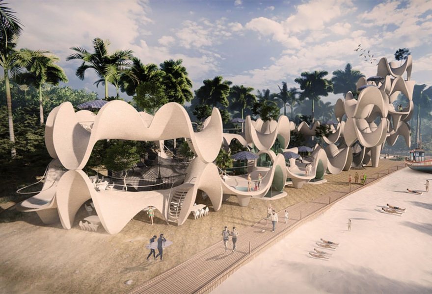 PREFAB CORAL SHAPED STRUCTURES 1