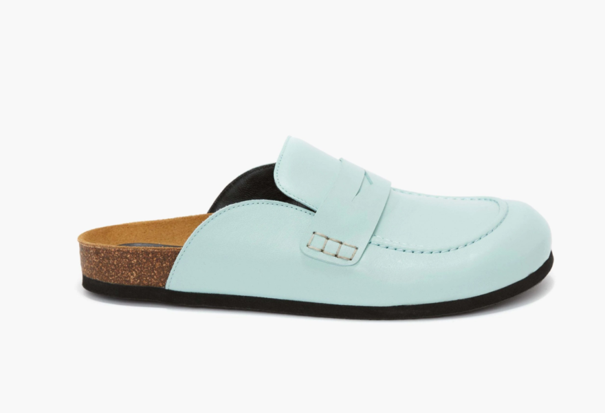 WOMENS LEATHER LOAFER MULES from JW Anderson 4