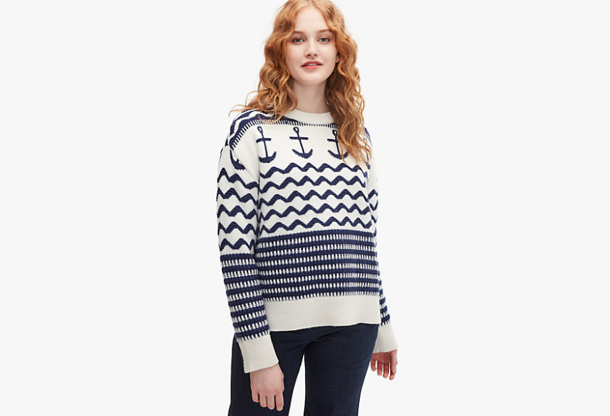 Anchor sweater from kate spade supremarine 1