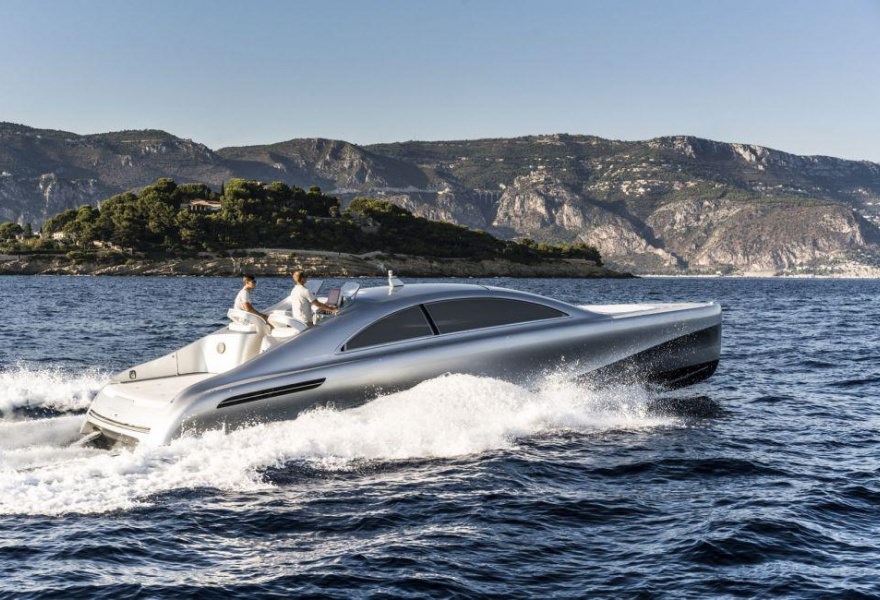 Mercedes benz silver arrows marine granturismo luxury yacht supremarine 9